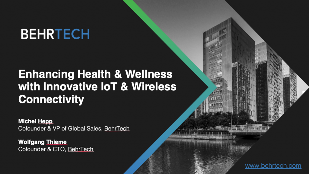 Enhancing Health with IoT